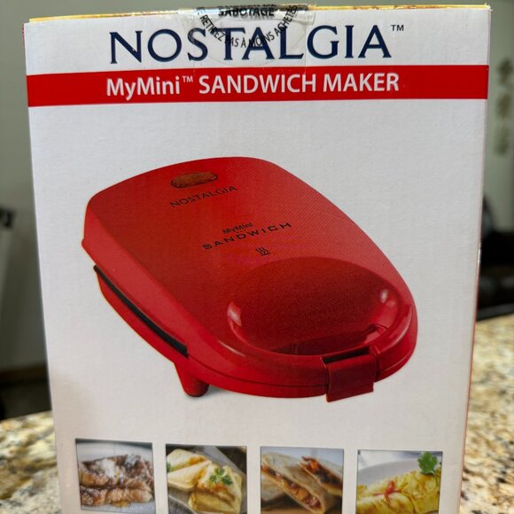 MyMini Sandwich Maker, Pancake Griddle & Mini Waffle Maker - Brand New - All 3 - Picture 3 of 12